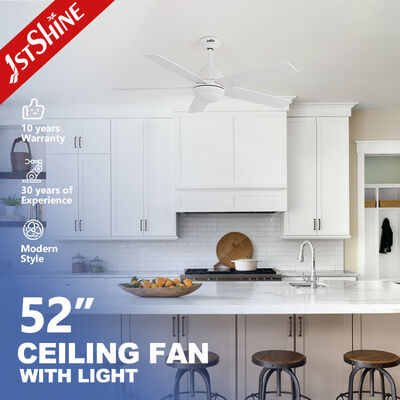 Dobra cena. Wi-Fi Control Sufit Fan z światłem i 5 ostrzami MDF wykonanymi z miedzianego żelaza dla inteligentnego domu W Internecie